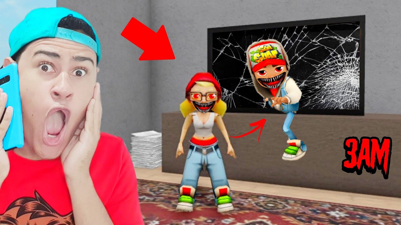 NÃO FAÇA ISSO NO SUBWAY SURFERS AS 3 HORAS DA MANHÃ (Parte 3)