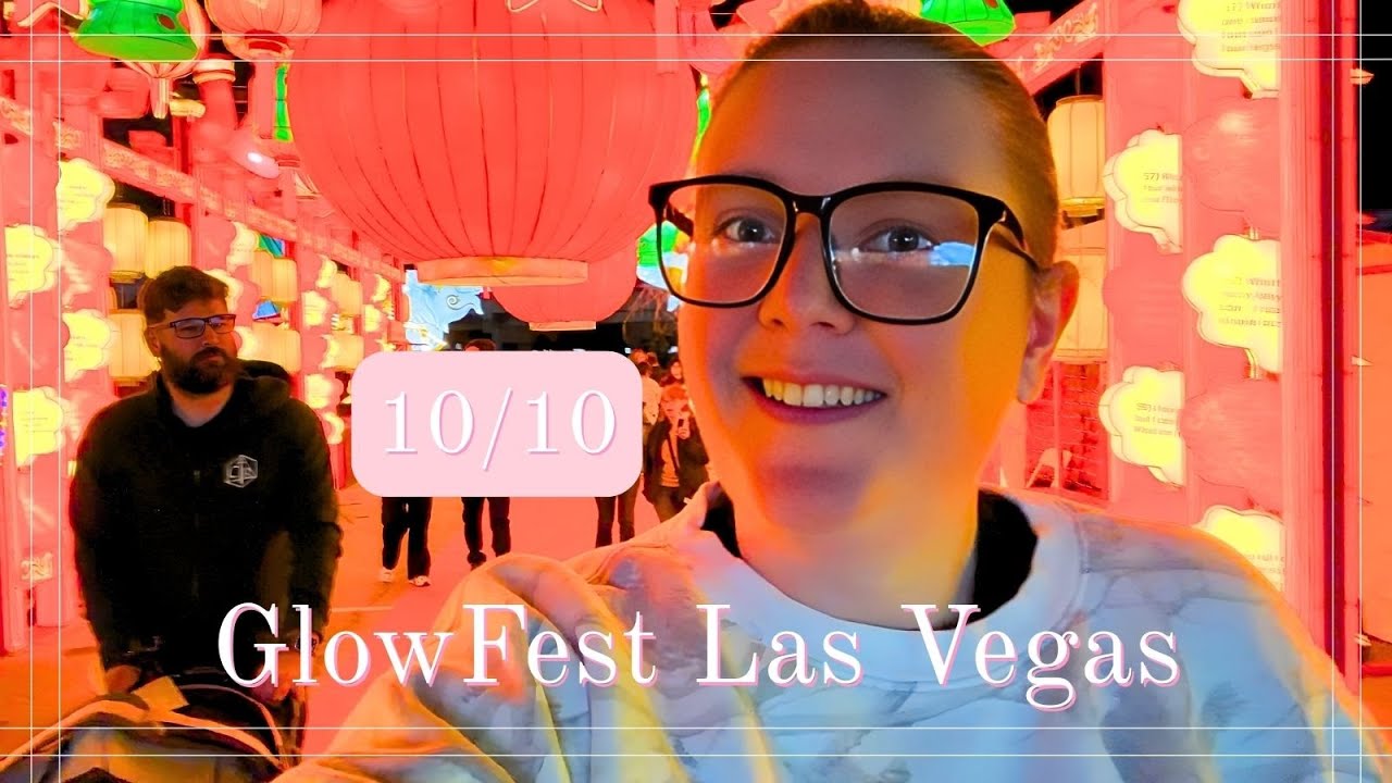 GlowFest Las Vegas 🌈💑 | The Perfect Date Night Experience