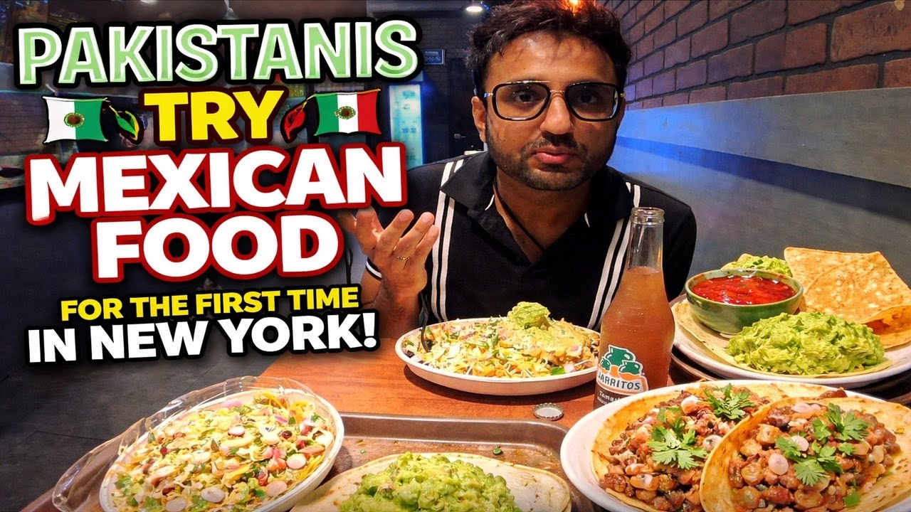 From Biryani to Burritos Bowl | Pakistanis Try Mexican Food in New York