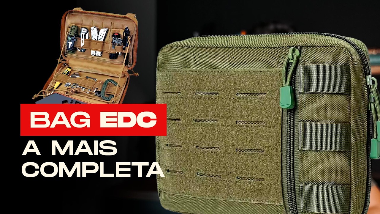 Bag Organizador para EDC Completa (boa e barata)