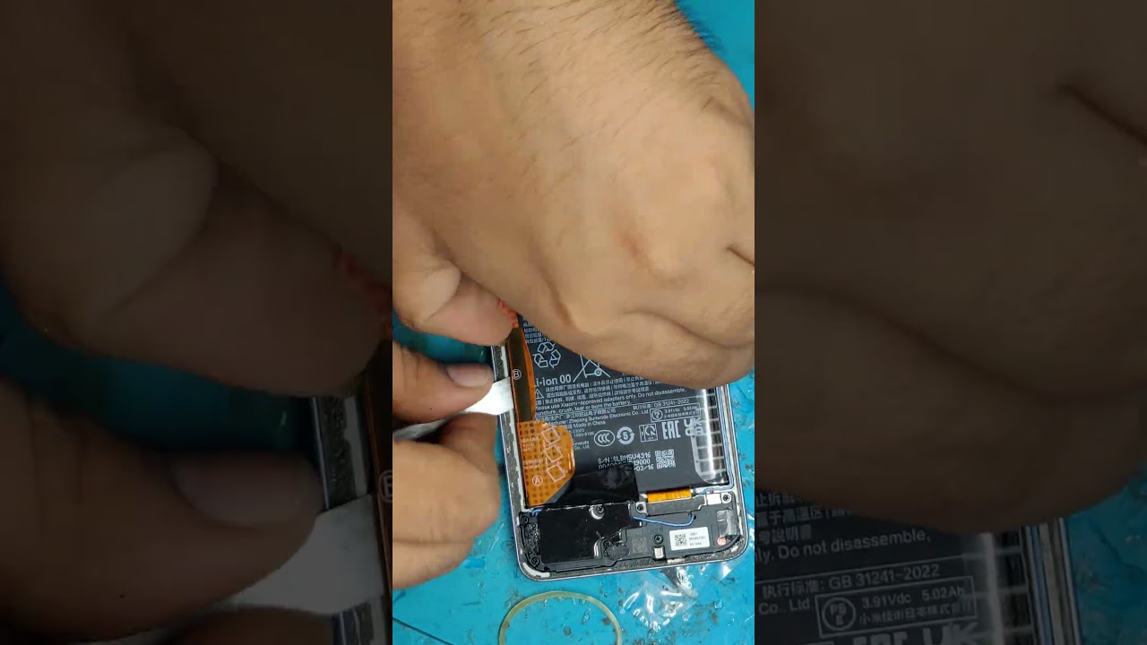 redmi note 13 pro battery remove