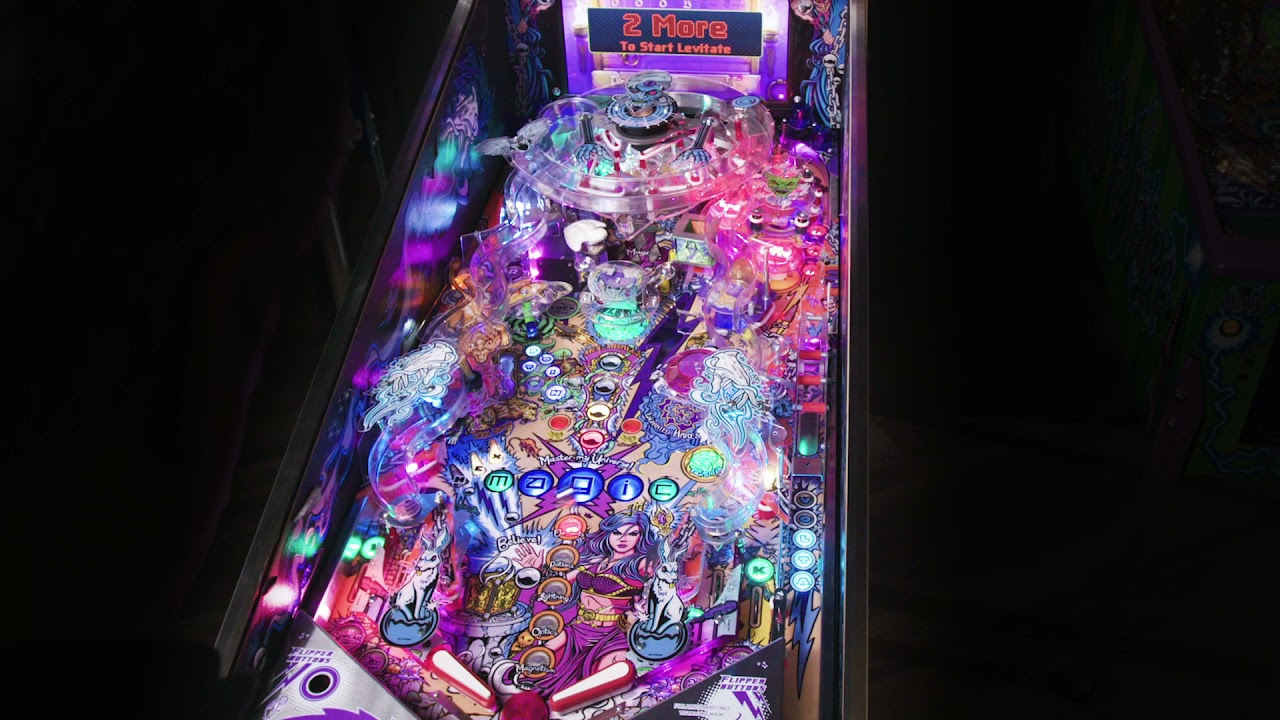 a working Magic Girl pinballGameplay