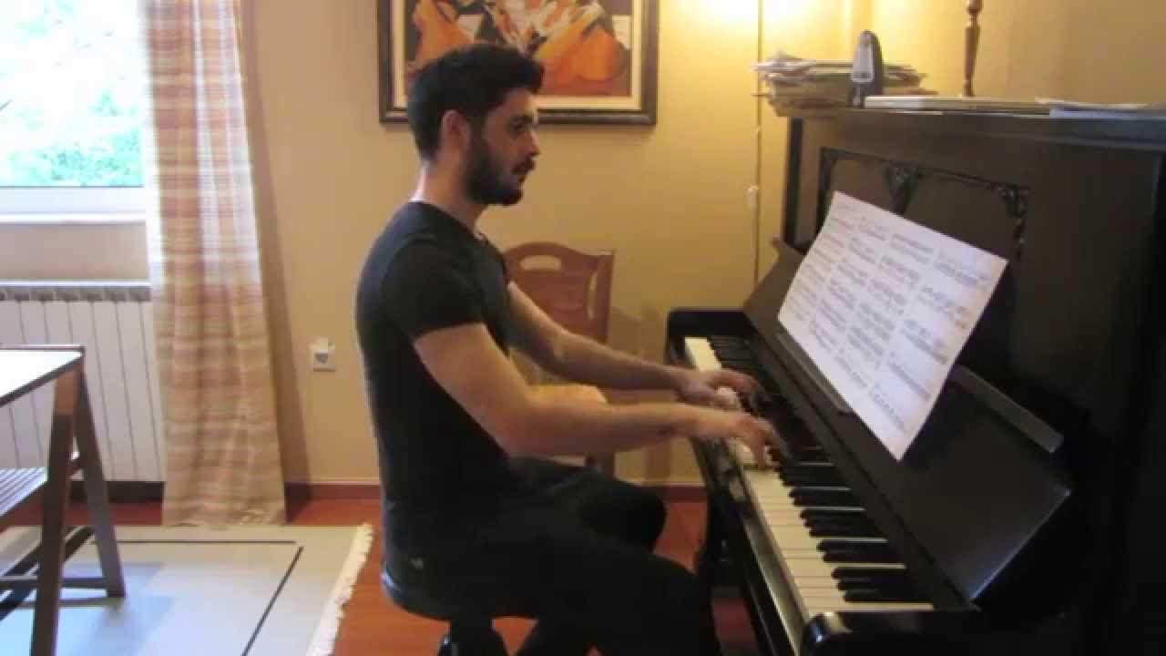 Nατάσσα Μποφίλιου - Εν Λευκώ (Natassa Bofiliou) (Antonis Papakonstantinou) (Piano)