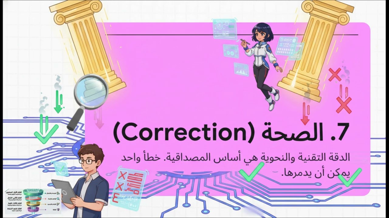 7C للتواصل و SAVERS  للوضوح 