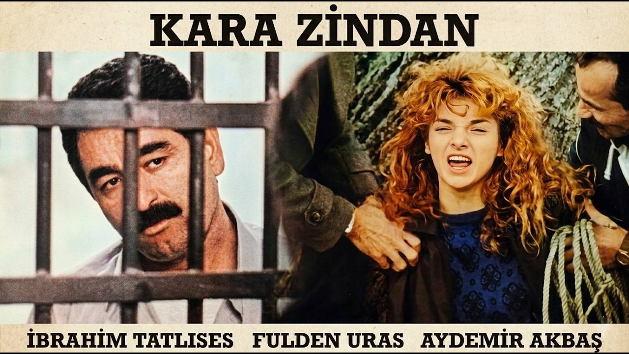Kara Zindan  - Türk Filmi (Restorasyonlu) - İbrahim Tatlıses & Fulden Uras