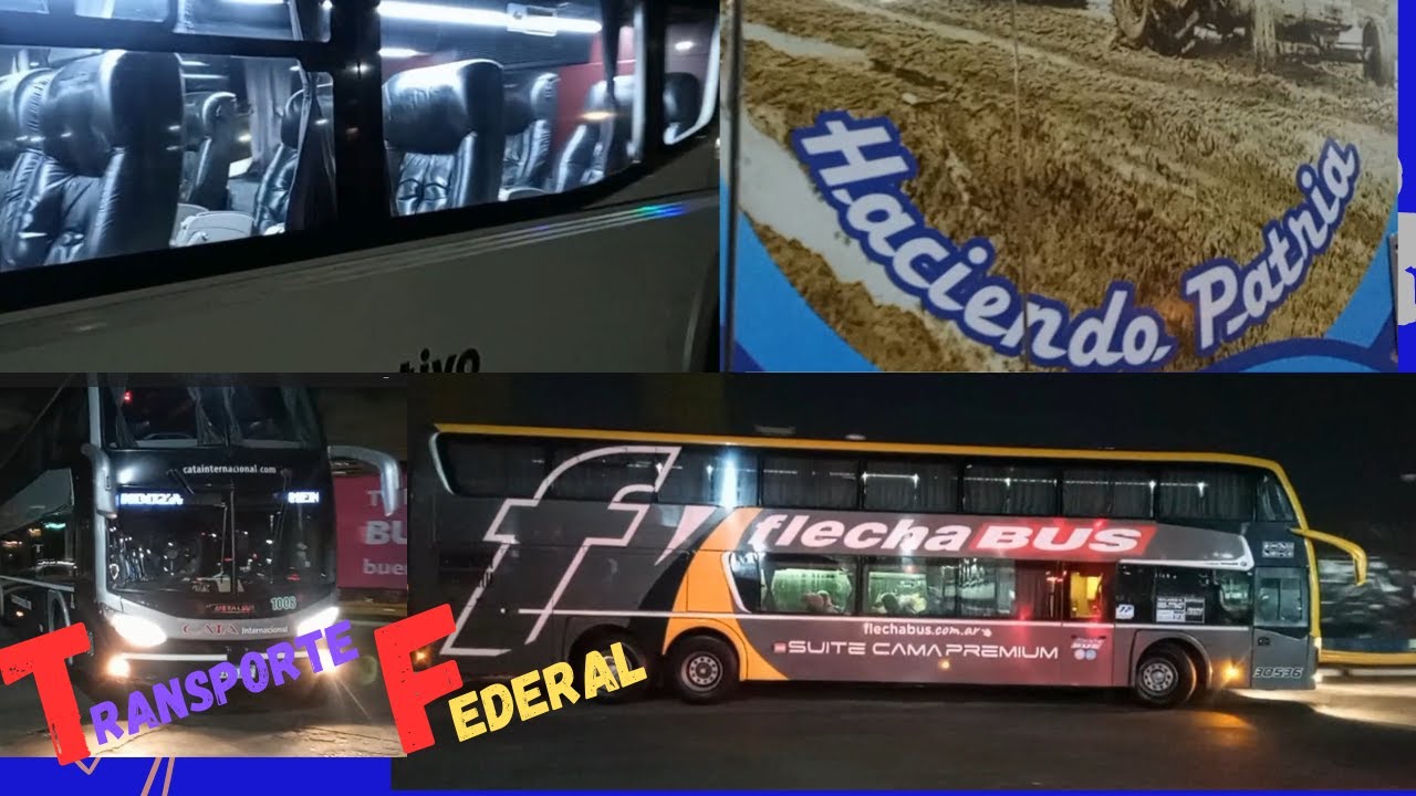 🔵🔴🟡🛣️ TRANSPORTE FEDERAL EN RETIRO: OJO CON LOS BUCHES #transporte #omnibus #youtube
