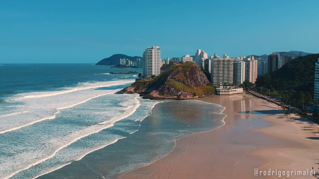 Drone Dji Spark - Praia da Enseada / Guaruj&aacute;-SP #guaruja