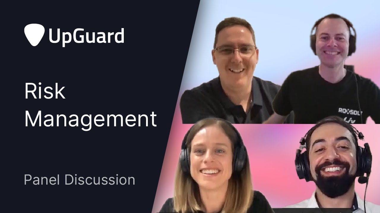 Vendor Risk Management - Cybersecurity Expert Panel
