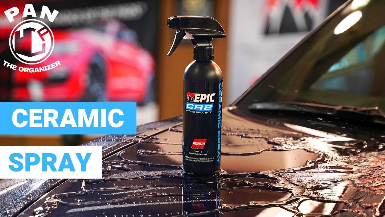 Malco EPIC CR2 Ceramic Spray : Superb protection, gloss and water sheeting!