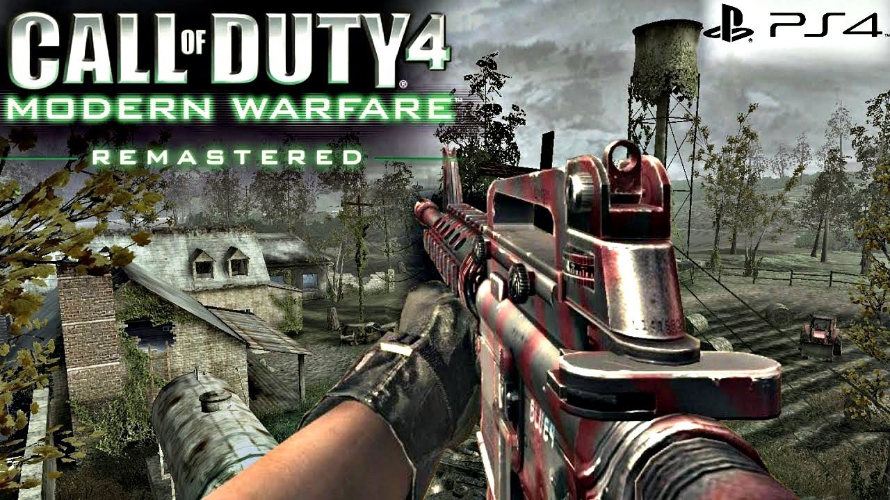 Call Of Duty 4: Modern Warfare Remastered - Team Deathmatch (M4 Carbine)