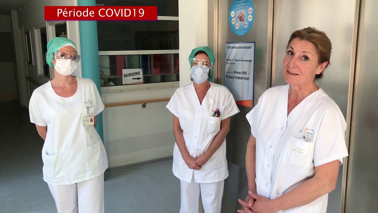CHIAP Visite virtuelle Maternité Aix-en-Provence - Période Covid-19
