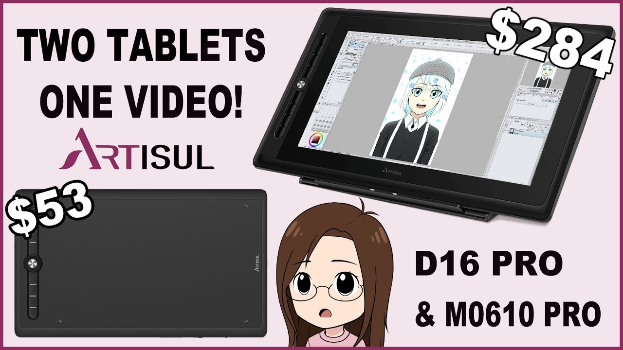 Affordable Drawing Tablets! | Artisul D16 Pro & M0610 Pro Unboxing + Review!