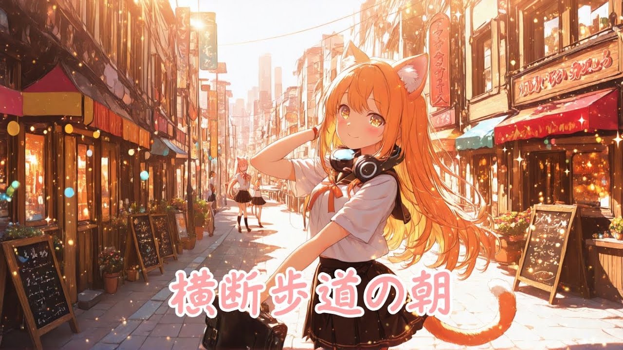 Kuroneko Music - 横断歩道の朝 (Instrumental)