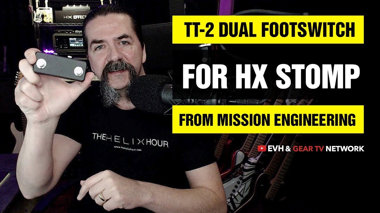 TT-2 Dual Footswitch By Mission Engineering For HX Stomp