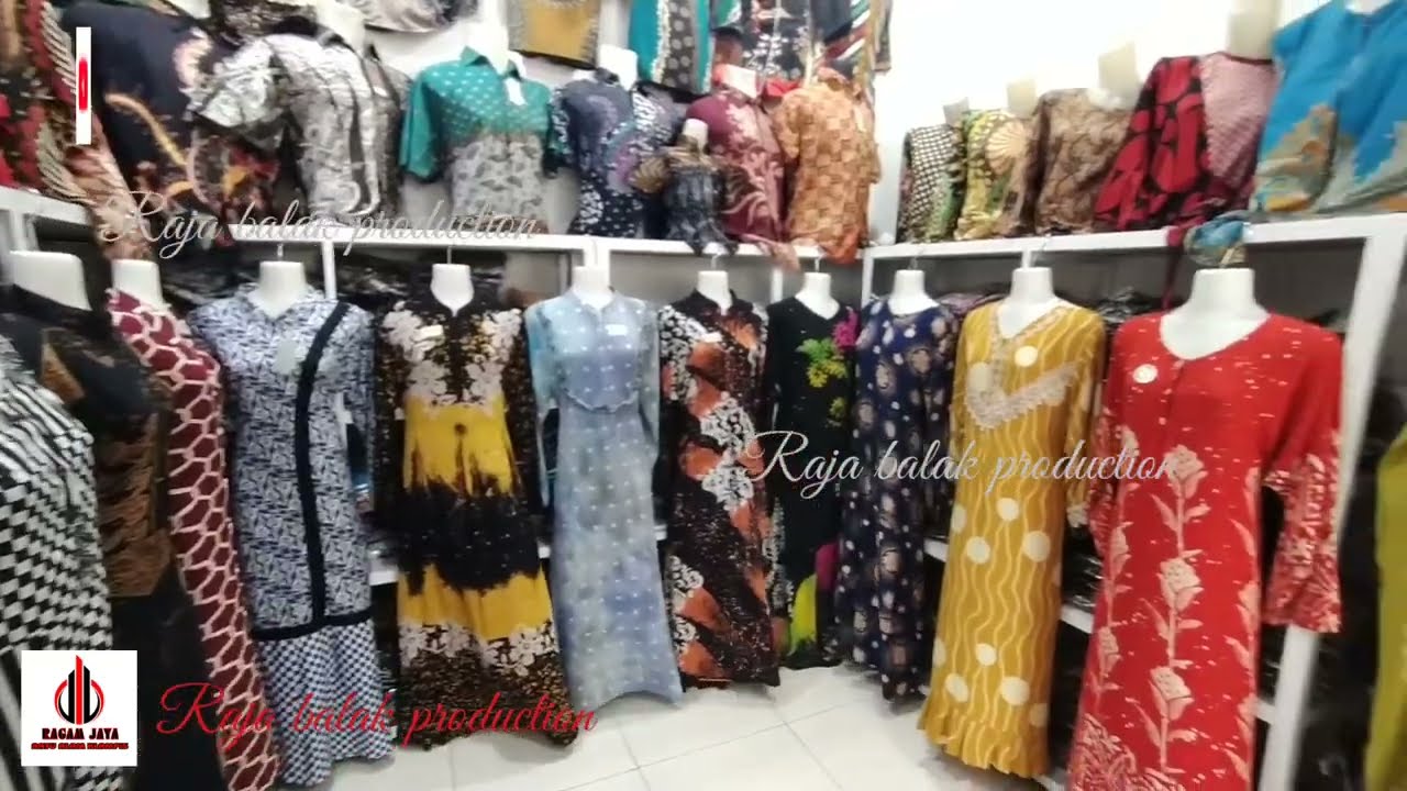 Daster Rp15000 di pasar SATONO grosir BATIK PEKALONGAN