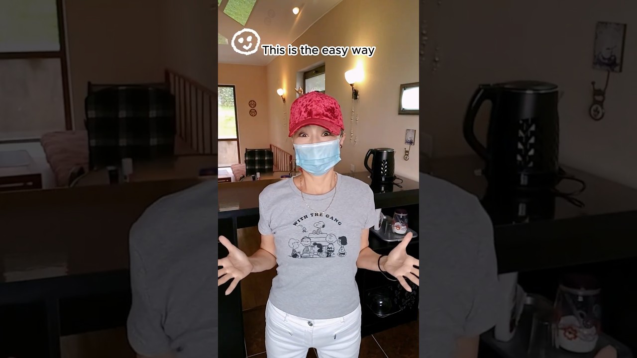 Wait&hellip; there&rsquo;s an easier way 😭 | Face mask hack