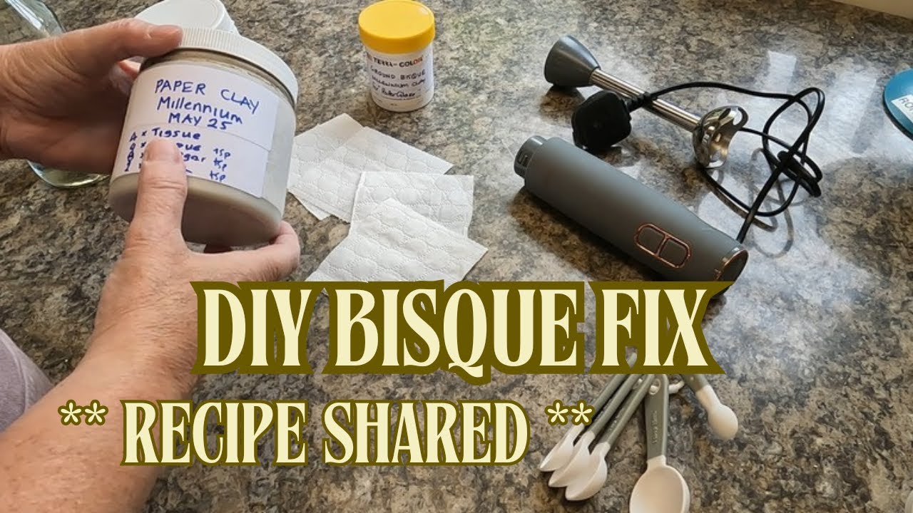 115. DIY Bisque Fix for Pottery Cracks | My Tried-and-Tested Recipe!