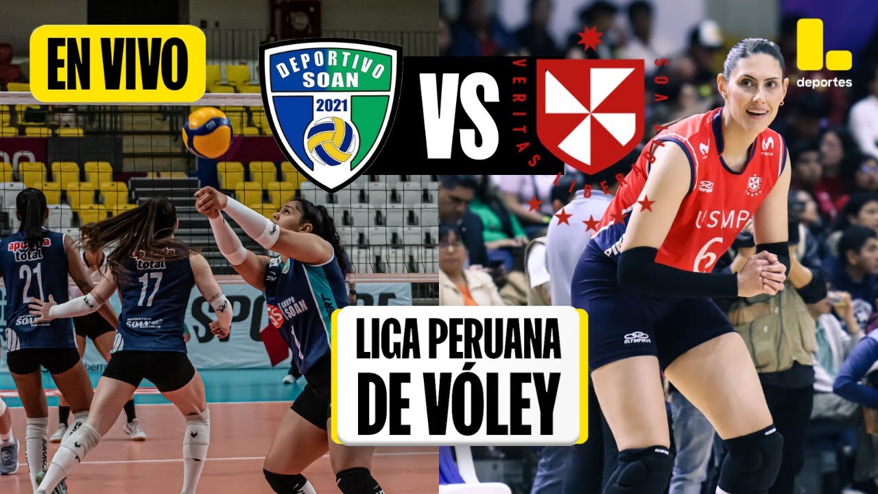 🟡 DEPORTIVO SOAN VS U. SAN MARTÍN - EN VIVO 🏐 | SIGUE LA LIGA PERUANA DE VÓLEY 2024 EN LATINA