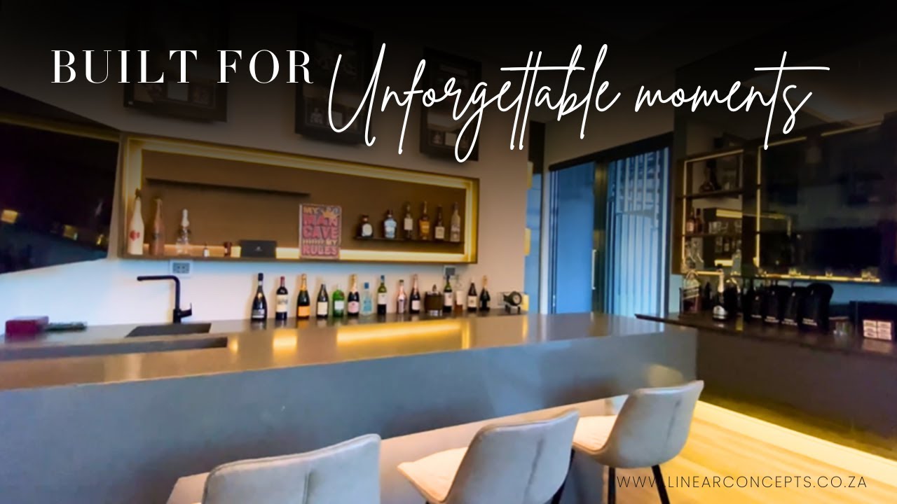 Luxury Home Bar | Bespoke Design by Linear Concepts