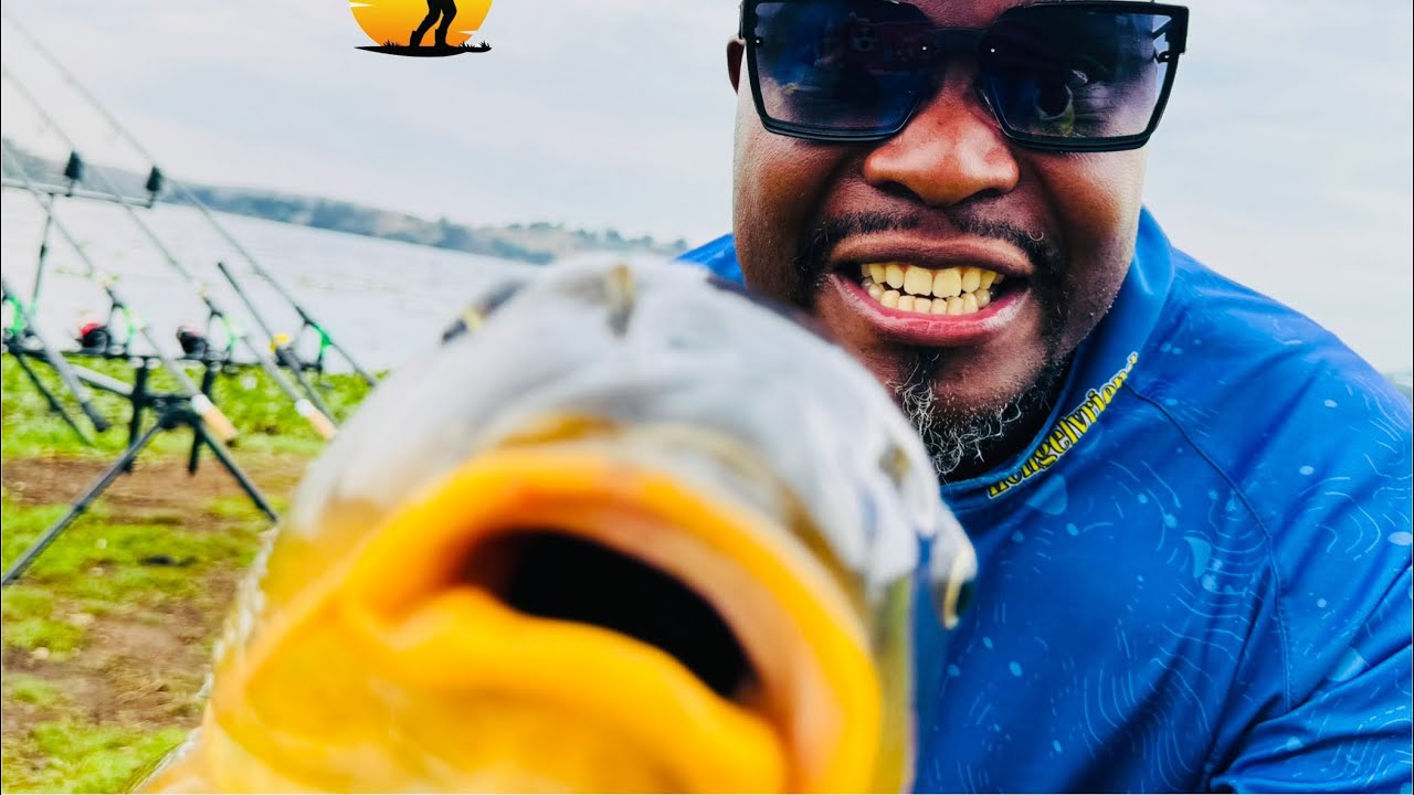 FAMILY WEEKEND CAMP, BAD WEATHER, THE BLANK & CATCHING BEAUTIFUL FISH at Bajadam, Mpumalanga.