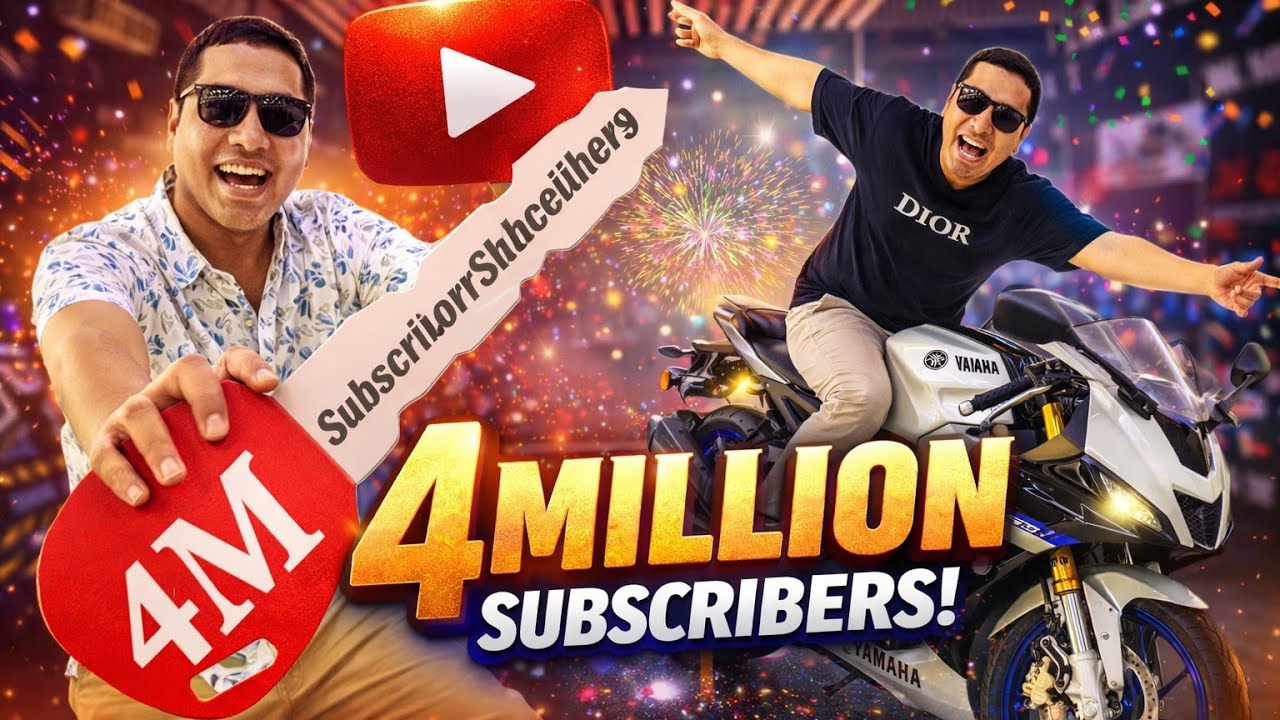🔴মোজাহের ভাই 4 million subscriber 😱। লাইভ গণনা চলতেছে 🔴