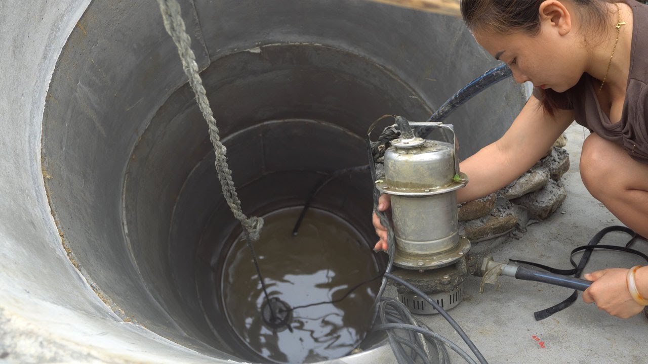 Living the island Built Deep Water Wells - Install an Electric Pressure Pump from Deep Well