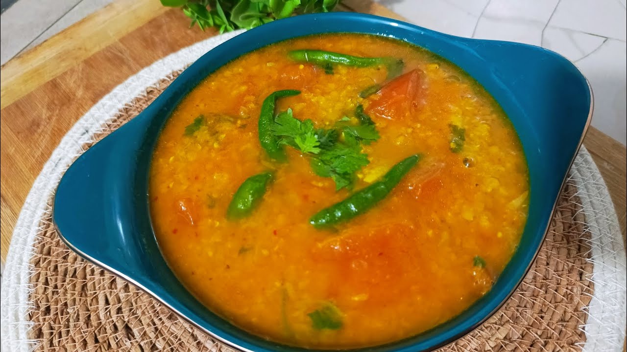  ডাল ভুনা।। tomato Diye Dal Bhunটমেটো দিয়ে মসুরেরa।। easy and quick recipe. ❤️❤️❤️ 
