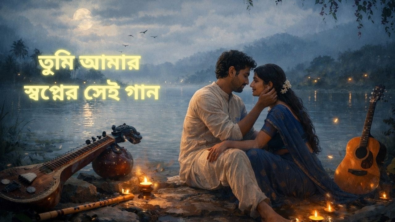 তুমি আমার স্বপ্নের সেই গান | Romantic Bengali Love Song | Monsoon Melody 2026 | Purulia New Song