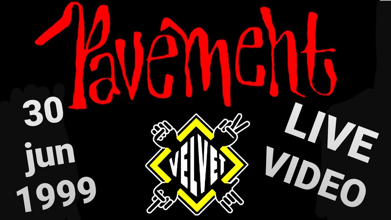 Pavement - Velvet, Rimini, Italy, 30 jun 1999 LIVE VIDEO & INTERVIEW