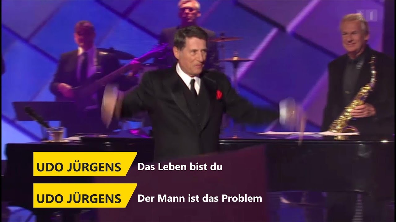 Udo Jürgens • Der Mann ist das Problem & Das Leben bist du (SRF-Sendung)