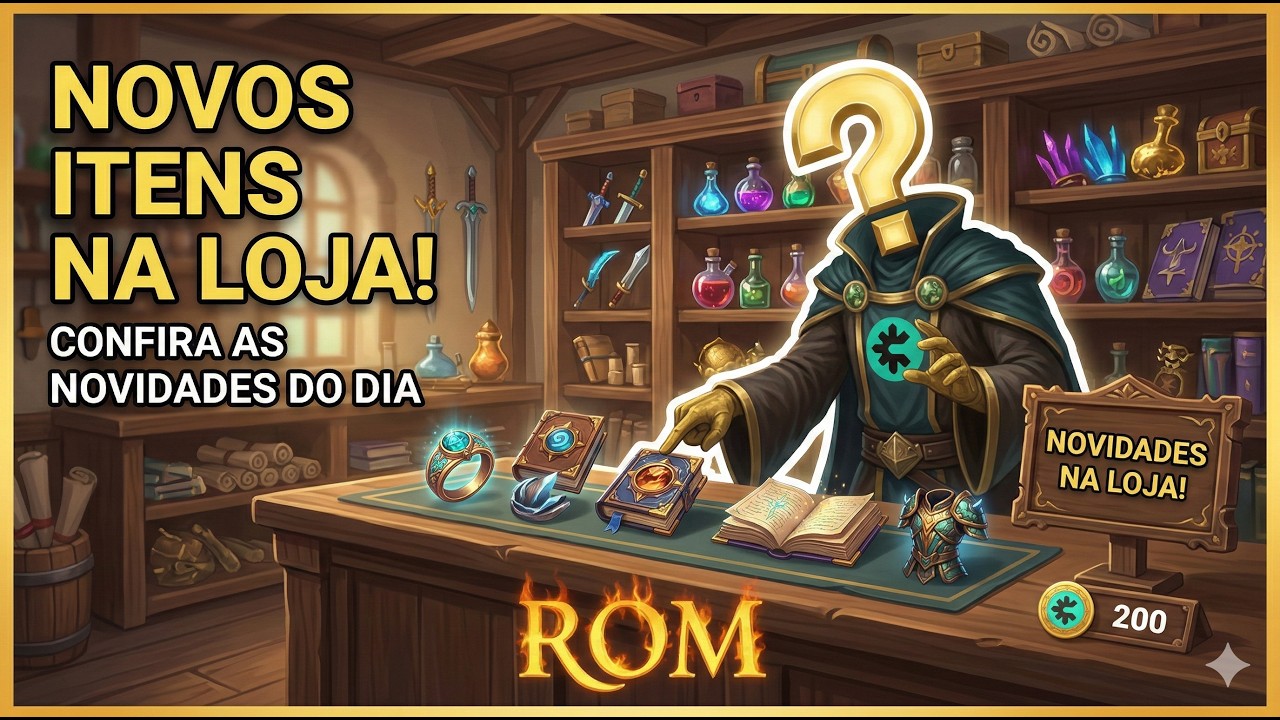 NOVIDADES DA LOJA AGORA DA PRA ATIVAR O PASSE - ATUALIZAÇÃO NO ROM: GOLDEN AGE