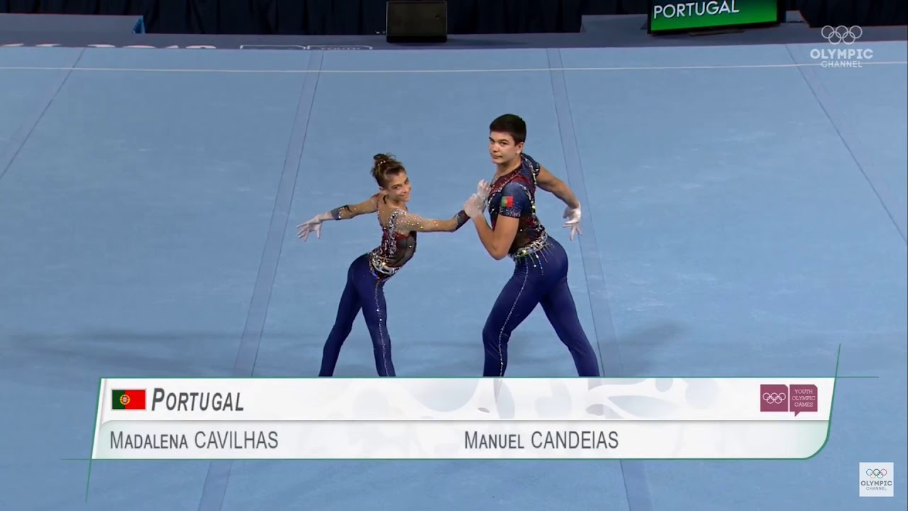 Youth Olympic Games 2018 - Acrobatic Gymnastics - Mixed Pair - Final - Portugal