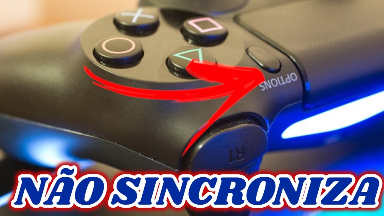 DUALSHOCK 4 N&Atilde;O SINCRONIZA COM O PS4 VEJA COMO RESOLVER