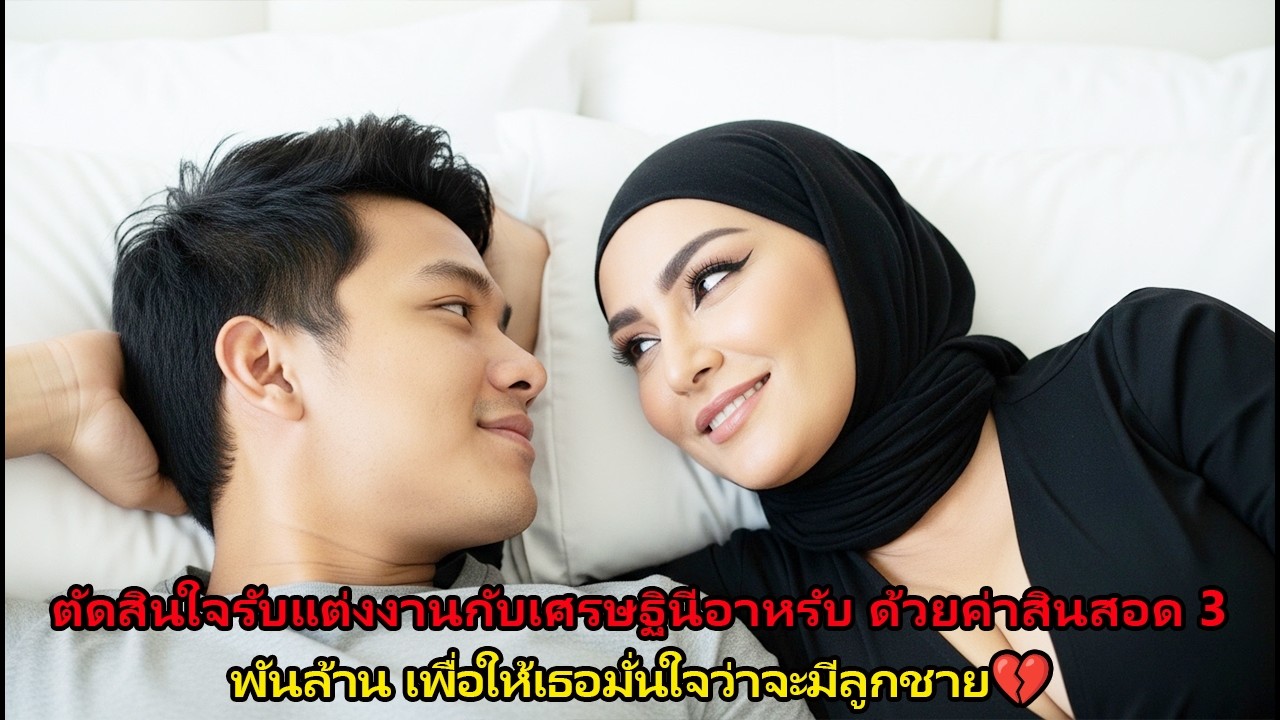 ตัดสินใจรับแต่งงานกับเศรษฐินีอาหรับ ด้วยค่าสินสอด 3 พันล้าน เพื่อให้เธอมั่นใจว่าจะมีลูกชาย💔