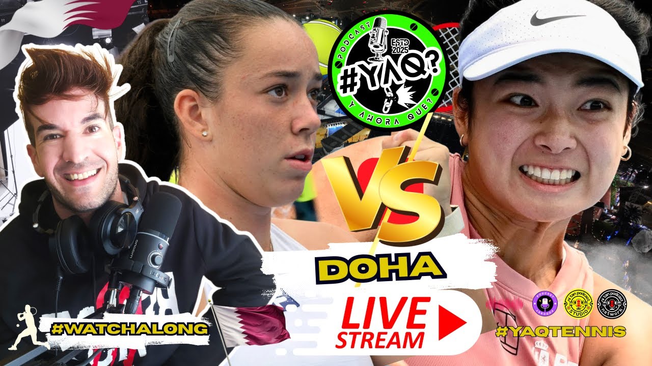 🎾 Alexandra Eala vs Tereza Valentova • 1era Ronda • Doha • EN VIVO • COMENTAMOS • #YAQTENNIS