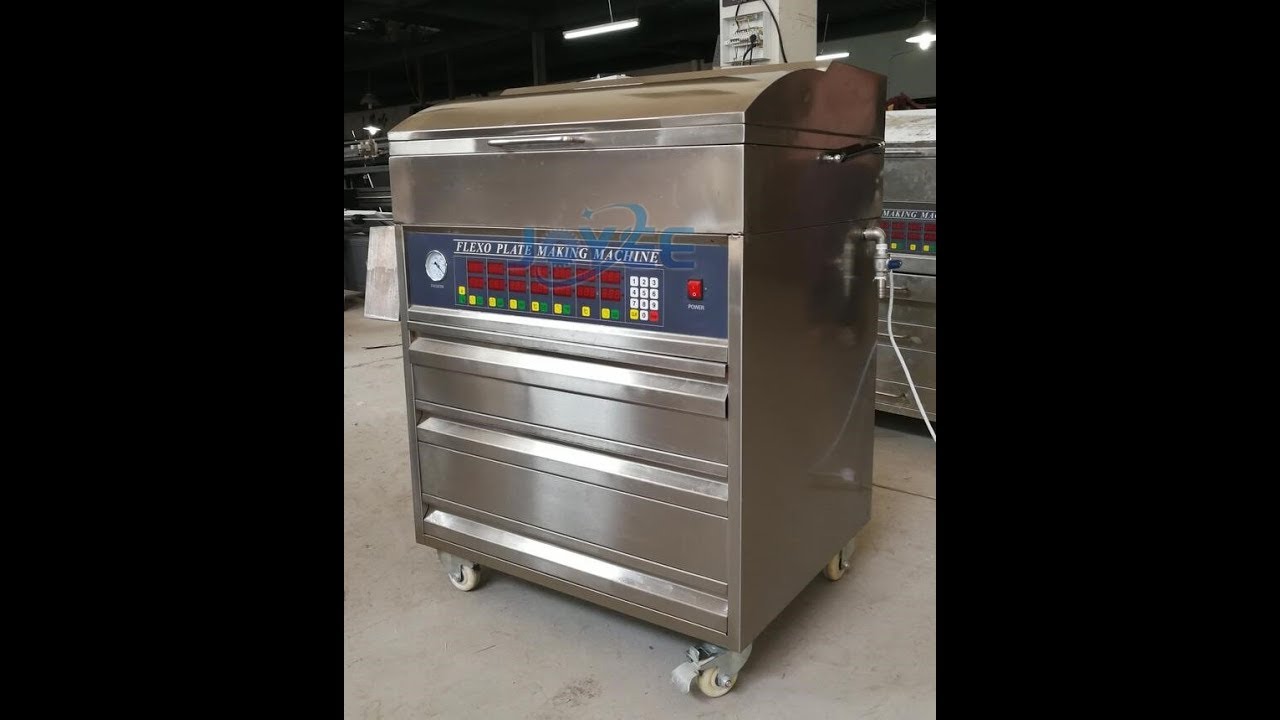 Flexo plate making machine, plate exposure machine