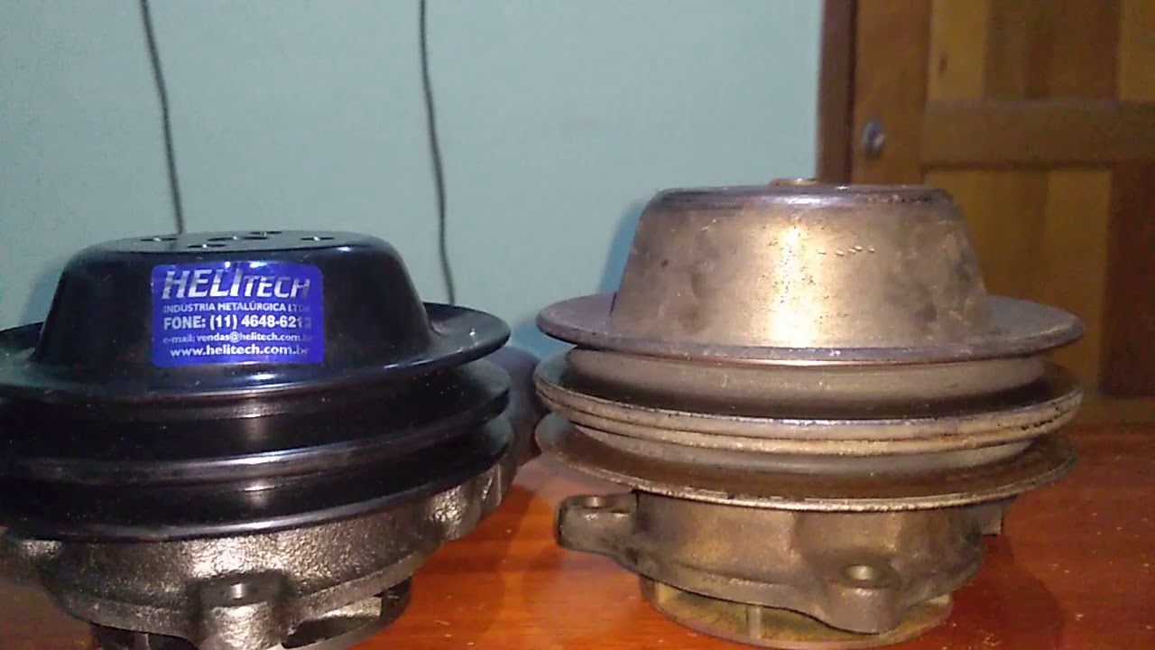 Diferencas bomba dagua opala ventoinha x hélice