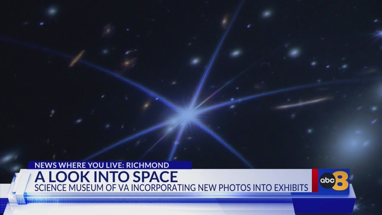 Science Museum of Virginia visitors can see new images of space from NASA telescope on state's large