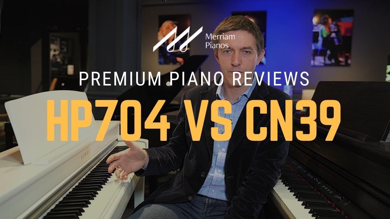 🎹Сравнение цифровых пианино Roland HP704 и Kawai CN39 — сравнение звукового движка, действий и фу...