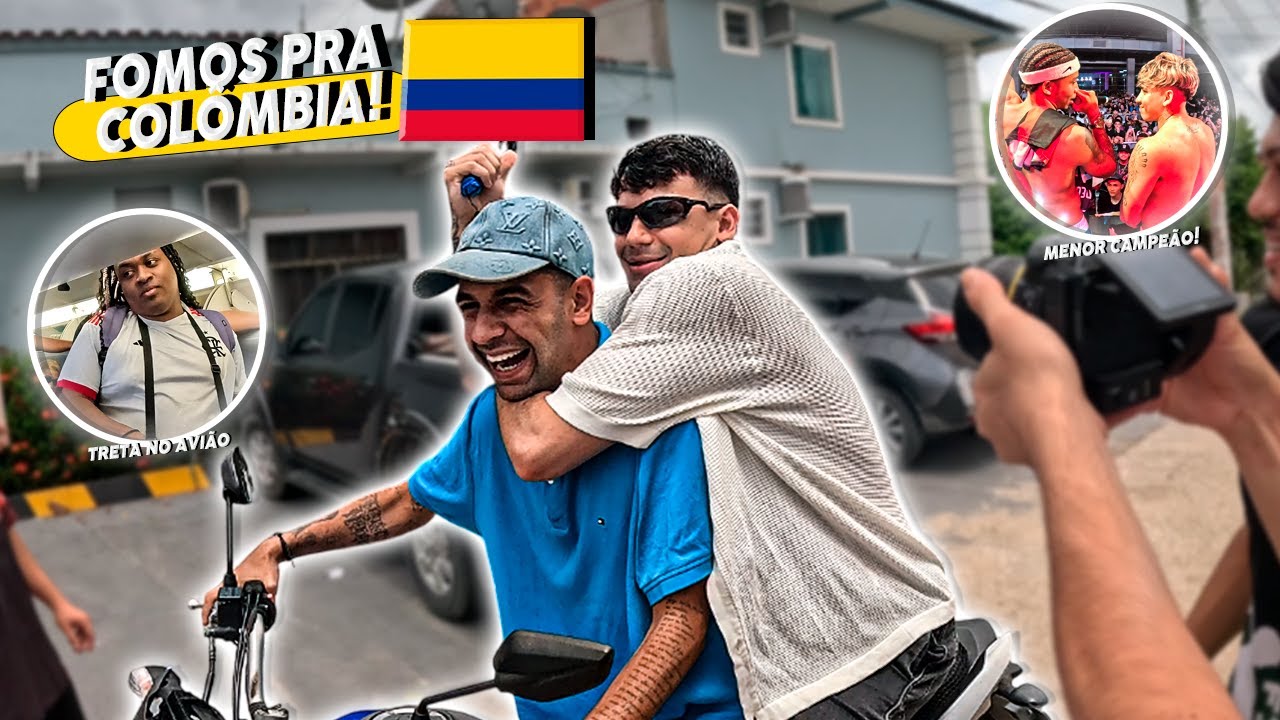 VLOG DO ALVA - VISITAMOS A COLÔMBIA, APOLLO E DEVILZINHA TRETAM NO AVIÃO, MENOR CAMPEÃO DA BDA E+
