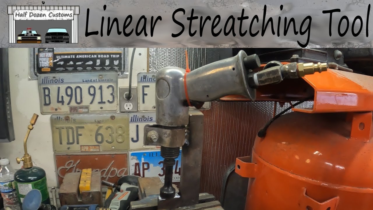 Linear Stretching Pneumatic Hammer Tool - HOW TO BUILD