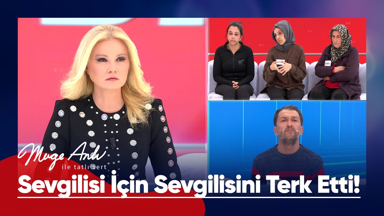 Gamze ve yanına kaçtığı sevgilisi canlı yayında! - Müge Anlı ile Tatlı Sert 13 Mart 2026