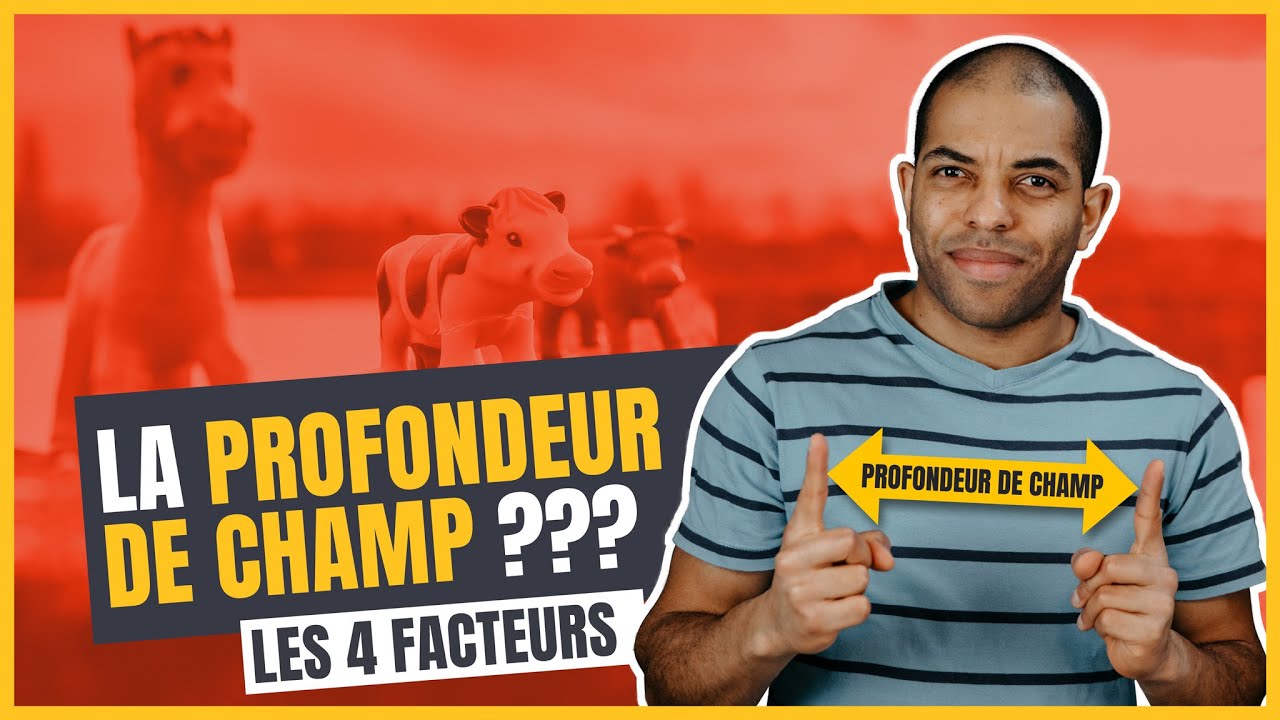 La PROFONDEUR DE CHAMP, quels sont les 4 facteurs ?