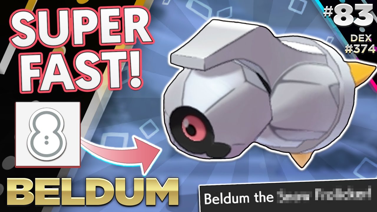 RARE MARKED SHINY! Incredible Shiny Beldum! | Sword and Shield Shiny Reaction | #83
