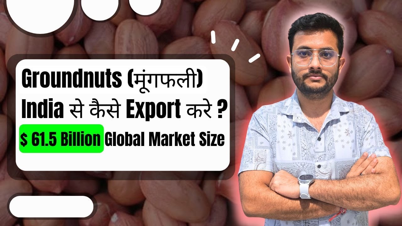Export Groundnuts (मुफ़ली ) from India 🌍🥜| High Profit Business 💰🚀 | By Rajnish Sir | CIES