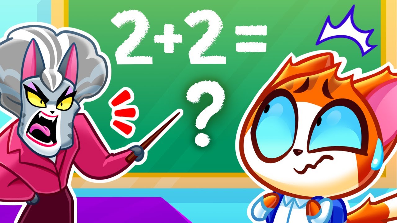 NEW ✨ Back to School 🏫 Interactive Lessons for Toddlers 🧑‍🏫 Educational Stories 😻 Purr-Purr