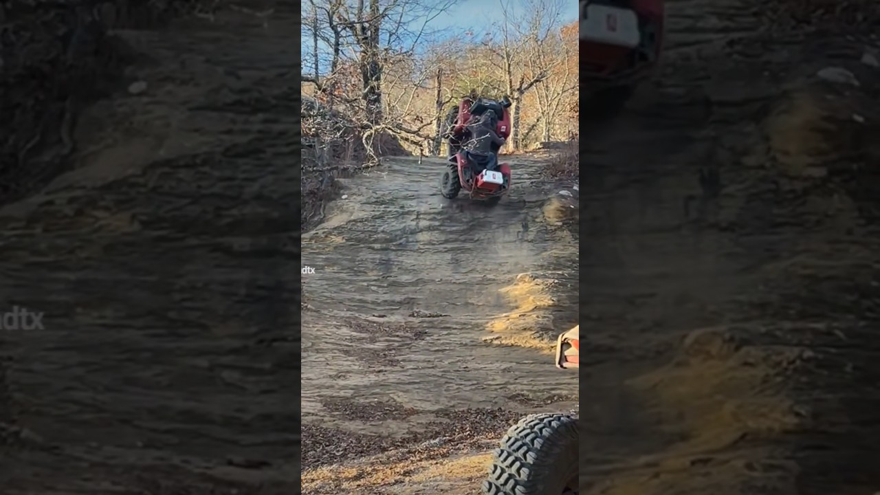 Flipped my brand new 24 Can-an Outlander 700 XMR  #atv #offroad