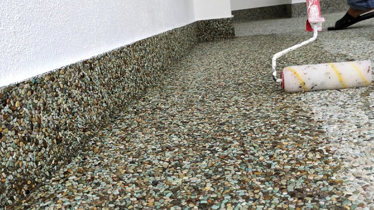 CARA  kerja batu sikat/ pable wash di bagian finishing