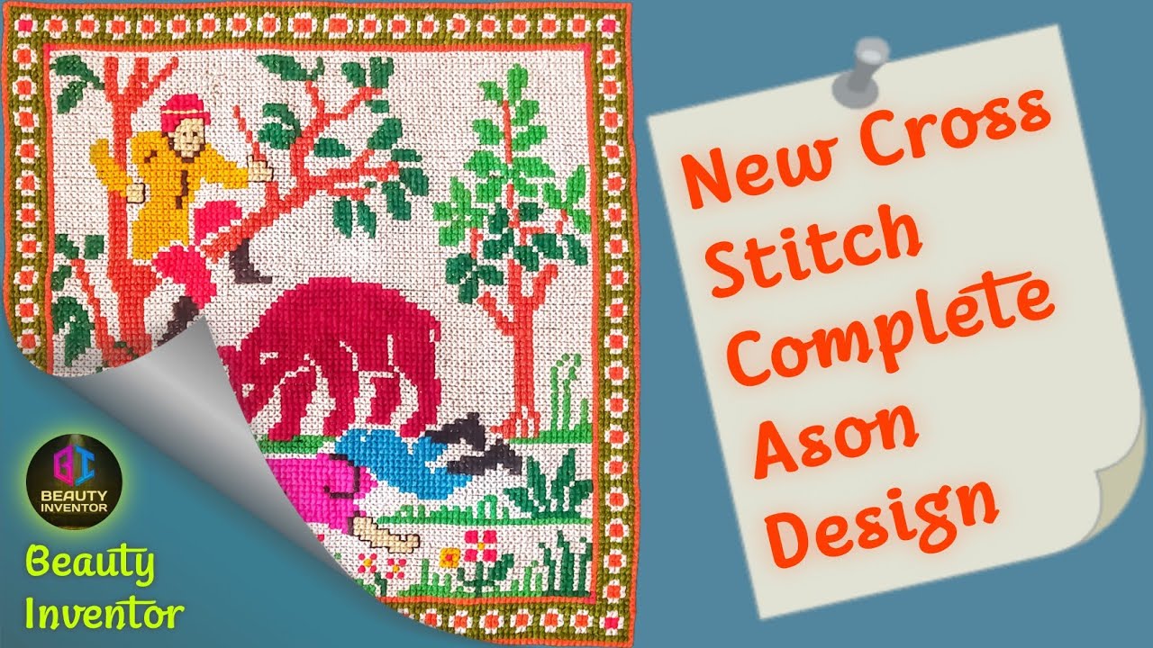 New Cross Stitch Ason Design || Complete Ason Design