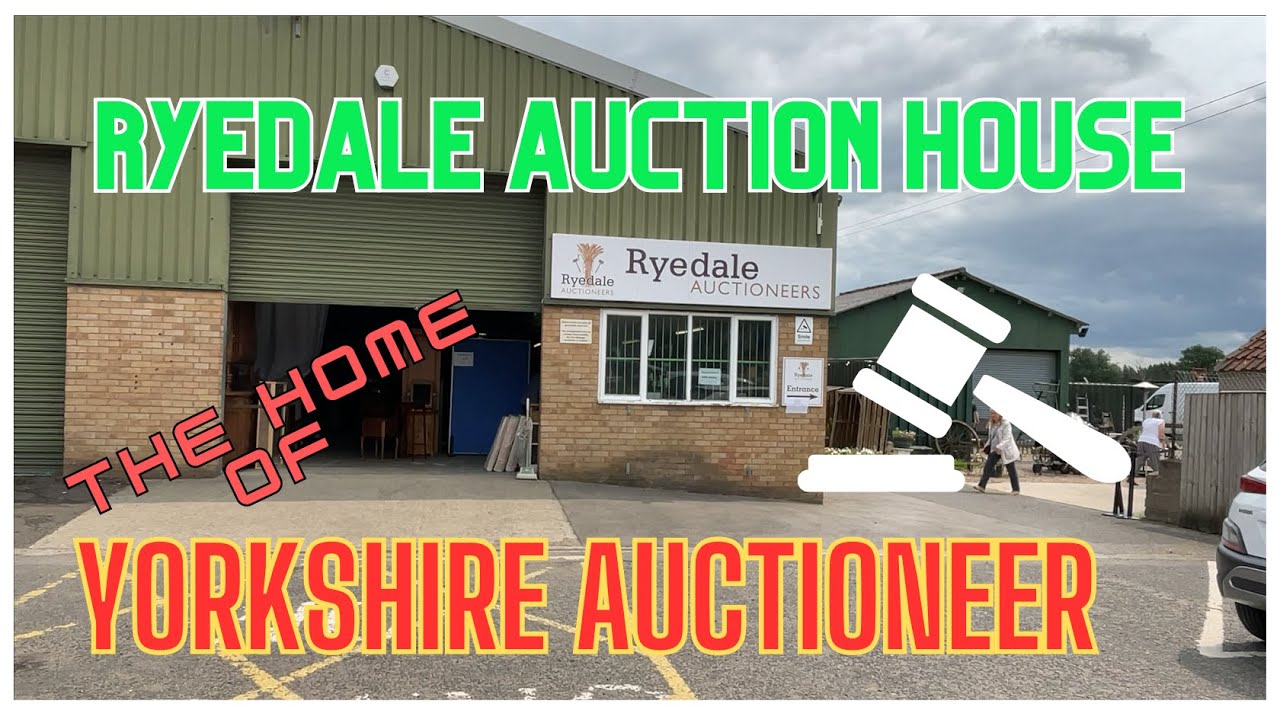 A Trip To Ryedale Auctioneers The Home Of The Yorkshire Auctioneer, Angus Ashworth